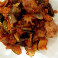 パオ1985's cooksnap of when they made 鶏唐揚げと揚げ野菜の黒酢あん.
