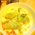 △▽食いしんぼう△▽'s cooksnap of when they made ロールキャベツのクリームスープ煮.