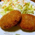 ★ナオミ★'s cooksnap of when they made キャベツたっぷりメンチカツ★.