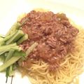 purple22's cooksnap of when they made ✿ひき肉あんかけ焼きそば✿.