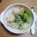むくたん's cooksnap of when they made すき焼き風◆鶏団子鍋（鶏つみれ鍋）.