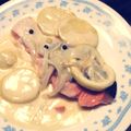 cあやみb's cooksnap of when they made 鮭のポワレ・レモンクリームソース.