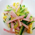 oおれんじo's cooksnap of when they made 春雨サラダ.