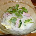 だりちな's cooksnap of when they made ベトナム風春雨サラダ.