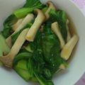 とたまみこさん's cooksnap of when they made チンゲン菜（青梗菜）とエリンギの炒め煮♡.