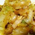 がいせん1's cooksnap of when they made 中華風カリカリ豚バラ肉の白菜炒め.