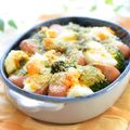 さとみわ's cooksnap of when they made ウィンナーとゆで卵のチーズパン粉焼き♪.