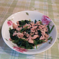 オレンジリング's cooksnap of when they made 簡単ツナとほうれん草の小鉢（´౿`）.