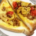 meff's cooksnap of when they made 納豆とトマトのヘルシートースト.