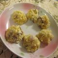 miyuki12's cooksnap of when they made もっちもち米粉で鬼まんじゅう.