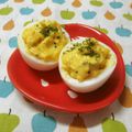 赤い電話's cooksnap of when they made お弁当に最適☆ゆで卵マヨ.