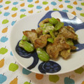 赤い電話's cooksnap of when they made 鶏と空豆のマヨ炒め.