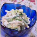 NAGANO久留米's cooksnap of when they made 長芋ときゅうりの明太和え.