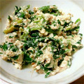 myongkyo's cooksnap of when they made ほうれん草とかつおぶしの白あえ.