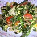 てっかりんちゃん's cooksnap of when they made 卵とほうれん草の炒め物♪*°.