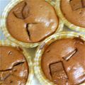 an☆ミ's cooksnap of when they made しっとり濃厚チョコマフィン.