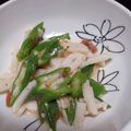 ごんべい君's cooksnap of when they made オクラと長芋の梅かつお和え.
