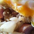 みぃぃーさん's cooksnap of when they made ずぼらランチ☆豚とキムチの焼飯☆.