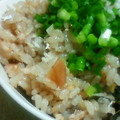 コバチョフ's cooksnap of when they made 秋刀魚と梅の炊き込みご飯.