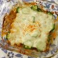 YUKIKI☆'s cooksnap of when they made 簡単♪残り物ネバネバのチーズ焼き.