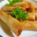 riecooorn's cooksnap of when they made 簡単ツナ卵春巻き.