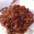 あきてこ's cooksnap of when they made ドライなハヤシ？.