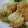 仁コロ's cooksnap of when they made ブロッコリー芯♡♥クリームコロッケ.