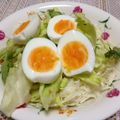 ちろ胡's cooksnap of when they made 裏切らないゆでたまご.