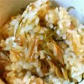 にゃんこレストラン's cooksnap of when they made 簡単！なめたけ炊き込みごはん☆.