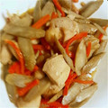 ひめる＠魔女見習い's cooksnap of when they made 簡単☆鶏ごぼう.