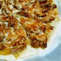 mimom317's cooksnap of when they made 照り焼きチキンピザ.