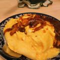 じゅー＊'s cooksnap of when they made 簡単半熟オムライス*デミグラスソース.