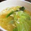 ああこりぃ's cooksnap of when they made 春キャベツ＆ほうれん草のたまごスープ.