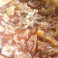 あまいこびと's cooksnap of when they made 鶏肉とキャベツの簡単トマト煮.