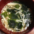 ikkou0503's cooksnap of when they made えのきとワカメの中華スープ☆.