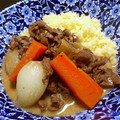 macky_'s cooksnap of when they made 牛肉と玉ねぎの煮込み(クスクス添え).