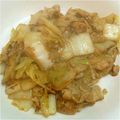 いをぞん's cooksnap of when they made 中華風カリカリ豚バラ肉の白菜炒め.