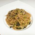 ぽんこ♡'s cooksnap of when they made 簡単！昆布だし香る　和風パスタ.