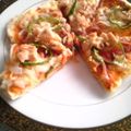 まいしゃーか's cooksnap of when they made *薄力粉で簡単ピザ*.