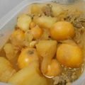 Ｋazu's cooksnap of when they made メインになる＾＾鶏玉ひも煮.