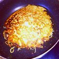 DERER's cooksnap of when they made モダン焼き.