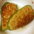 daskochen0's cooksnap of when they made ナツメグ香る塩胡椒味・ピーマンの挽き肉詰.