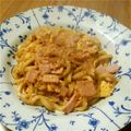 ぽんぽんまる413's cooksnap of when they made 主婦ひとり飯！卵1個焼きうどん.