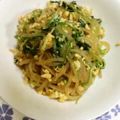 YUKIKI☆'s cooksnap of when they made 醤油麹ｄｅ糸こんにゃくと三つ葉の卵とじ.