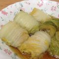 Imuyam96's cooksnap of when they made 白菜のまきまきミルフィーユ.