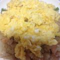 lukaruka's cooksnap of when they made スパム炒飯☆マヨたまのせ～♪.