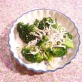 クレイプメートル's cooksnap of when they made ブロッコリーとしらすの塩麹和え.
