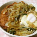 ゆみにゃむ's cooksnap of when they made 甘辛だれ半熟目玉の❀かつ丼❀.