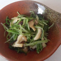 テラクミ's cooksnap of when they made 【三つ葉・焼き椎茸の柚子ポン和え】簡単♪.