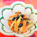 soyumina's cooksnap of when they made 炒り浸し黒豆の五目煮.